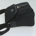 PRADA Shoulder Bag Nylon Black  am5761