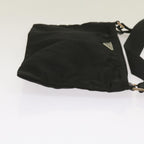 PRADA Shoulder Bag Nylon Black  am5780