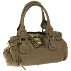 Chloe Paddington Shoulder Bag Leather Brown 03 07 51 5191 am5879