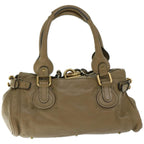 Chloe Paddington Shoulder Bag Leather Brown 03 07 51 5191 am5879