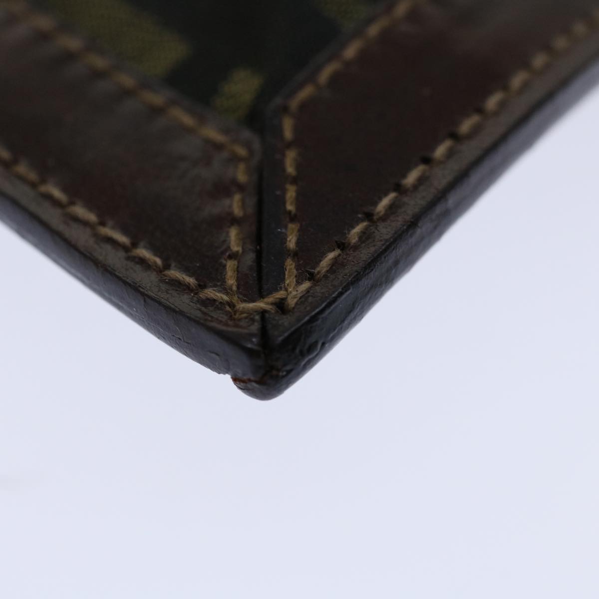 FENDI Zucca Canvas Clutch Bag Brownam5950