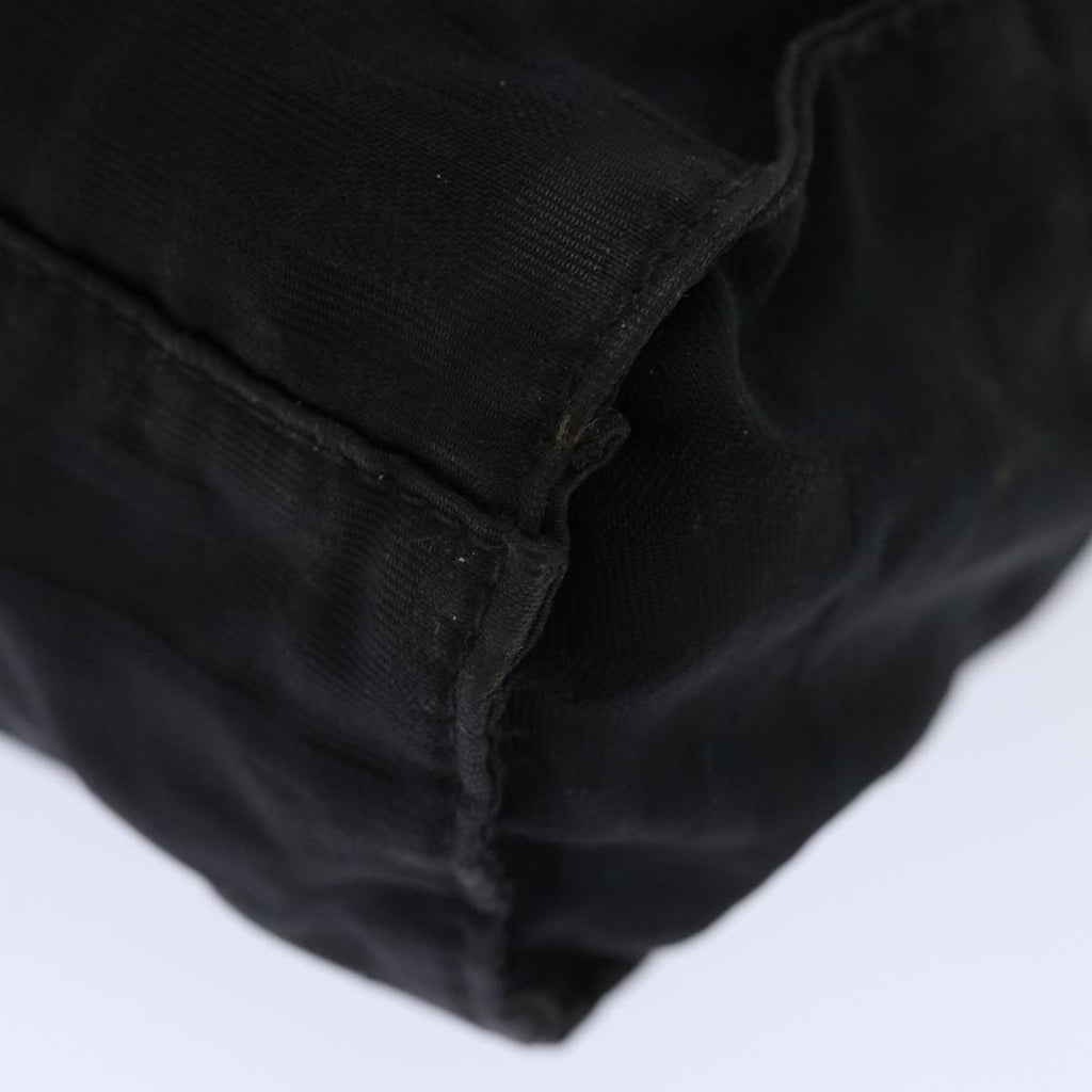 FENDI Zucca Canvas Shoulder Bag Blackam5951