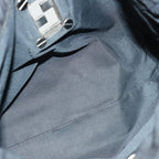 FENDI Zucca Canvas Shoulder Bag Blackam5951