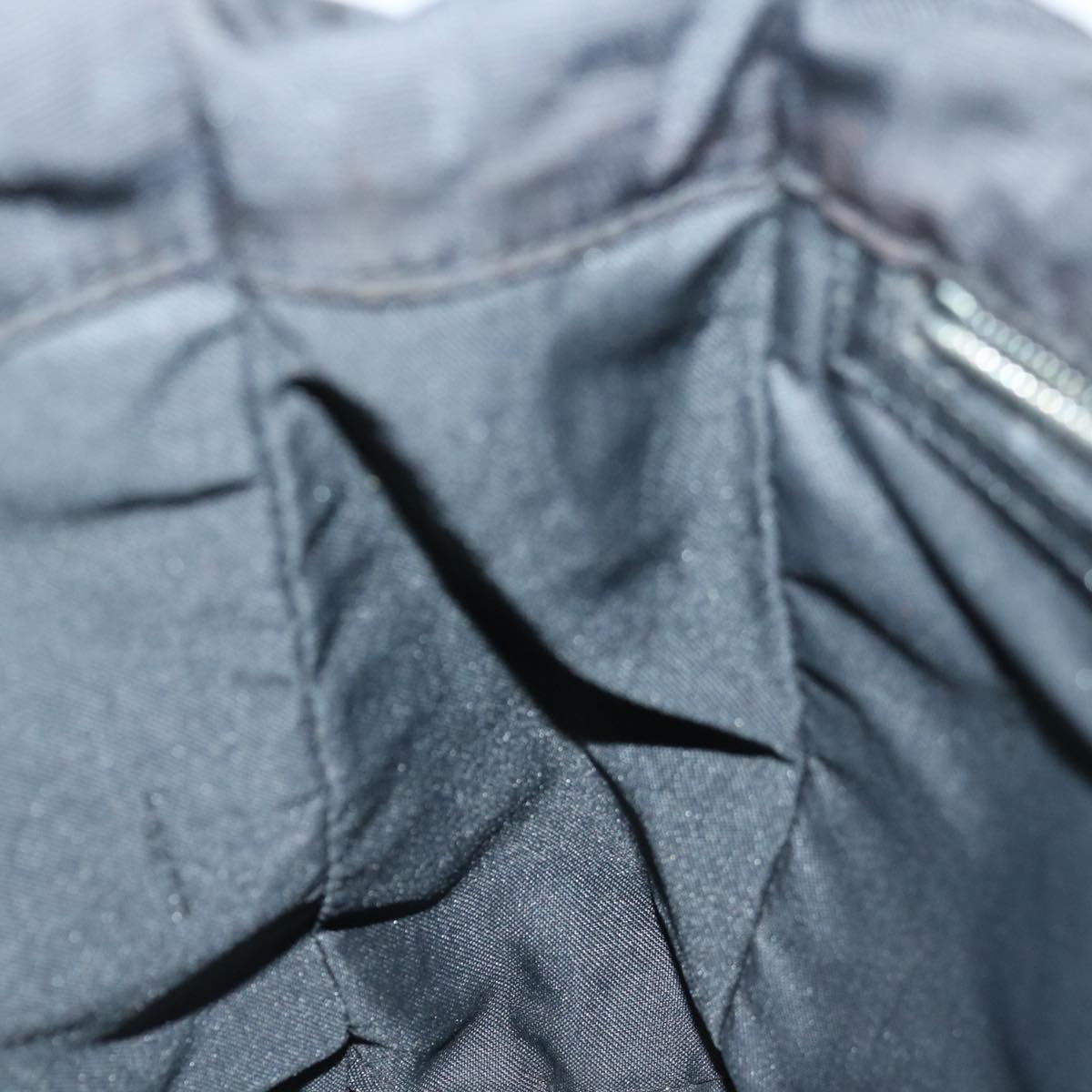 FENDI Zucca Canvas Shoulder Bag Blackam5951