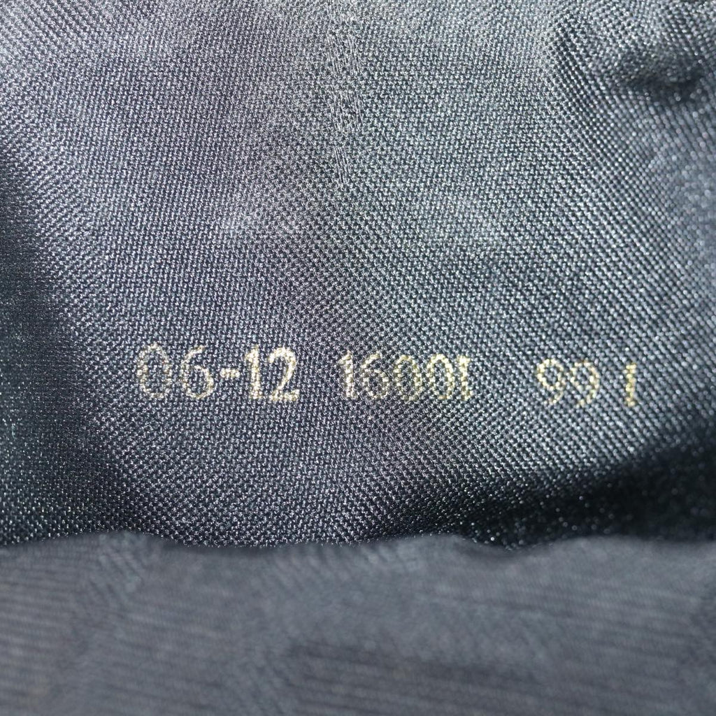 FENDI Zucca Canvas Shoulder Bag Blackam5951