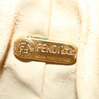 FENDI Zucca Canvas Mini Hand Bag Brown Blackam5975