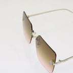 FENDI Sunglasses metal Brownam6017