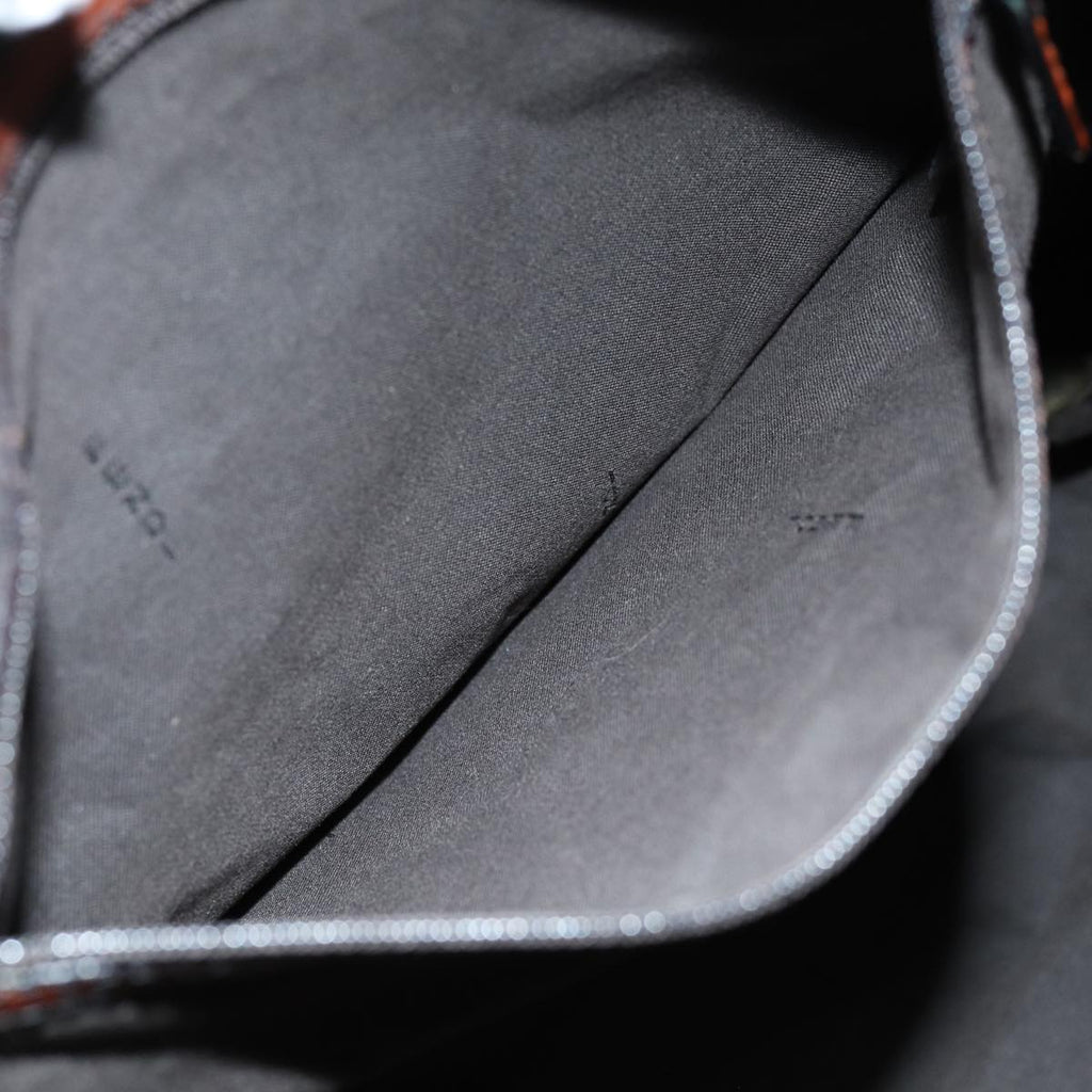 FENDI Zucca Canvas Tote Bag Brown Blackam6121
