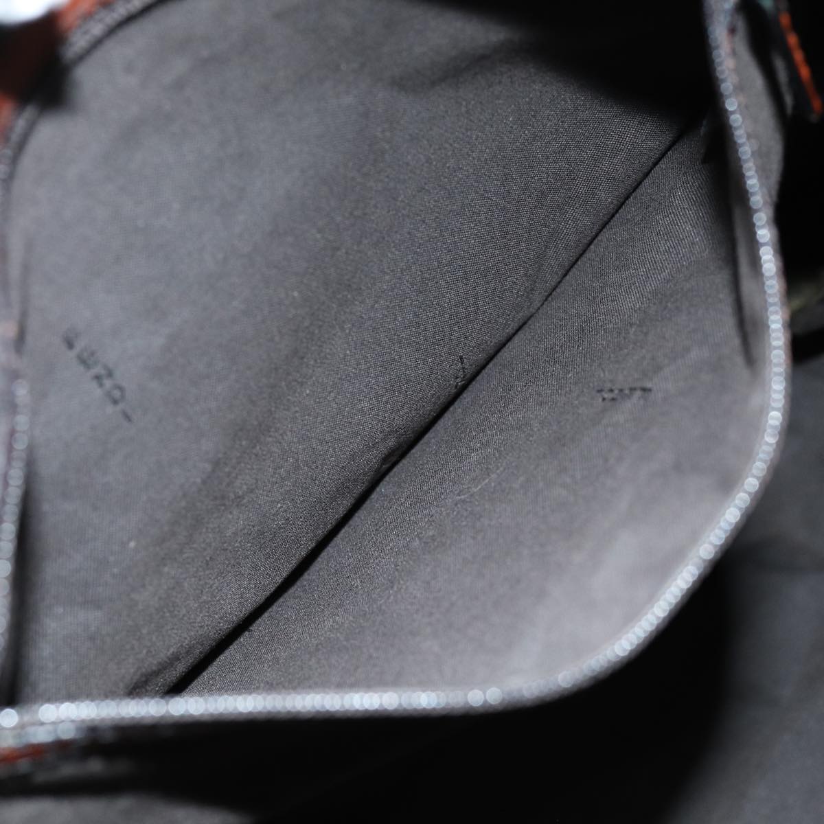 FENDI Zucca Canvas Tote Bag Brown Blackam6121