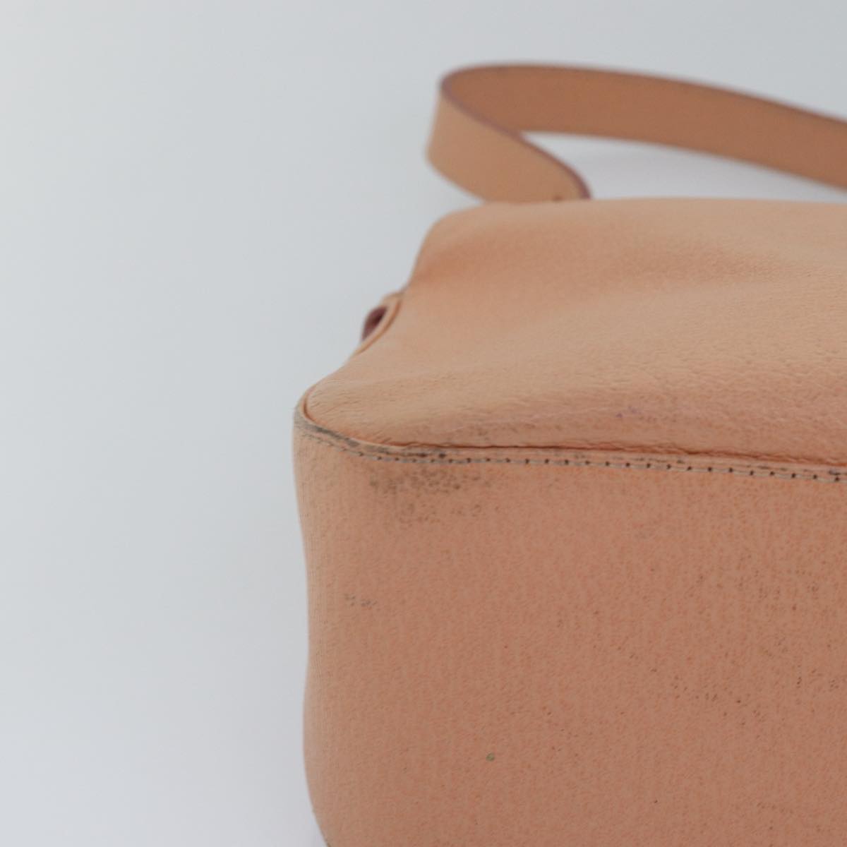 FENDI Mamma Baguette Shoulder Bag Leather Pinkam6309