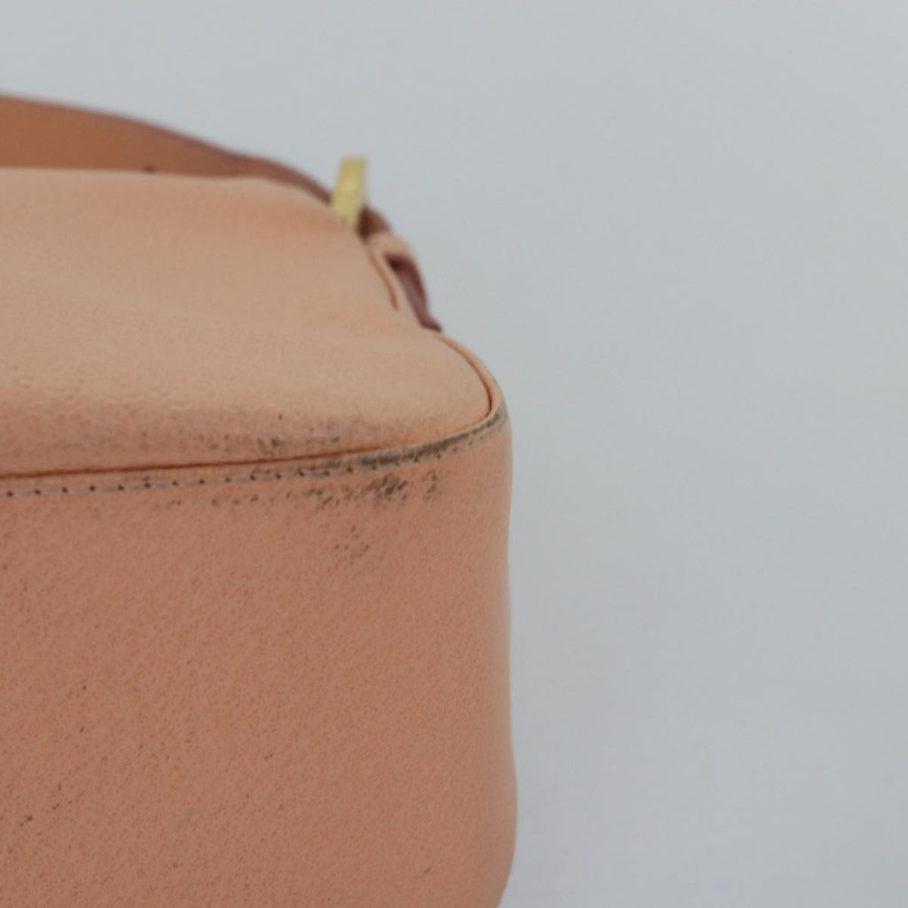 FENDI Mamma Baguette Shoulder Bag Leather Pinkam6309