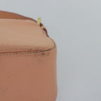 FENDI Mamma Baguette Shoulder Bag Leather Pinkam6309