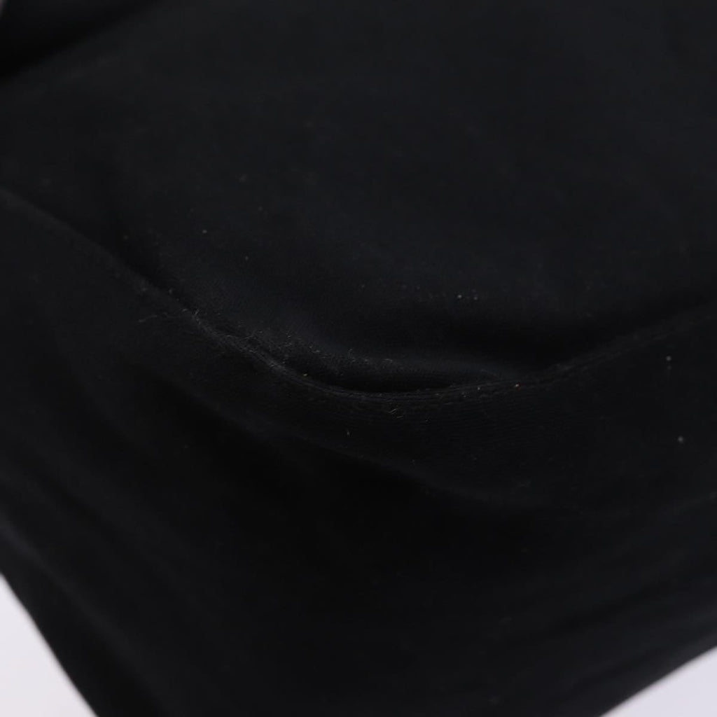 FENDI Mamma Baguette Shoulder Bag Nylon Blackam6317