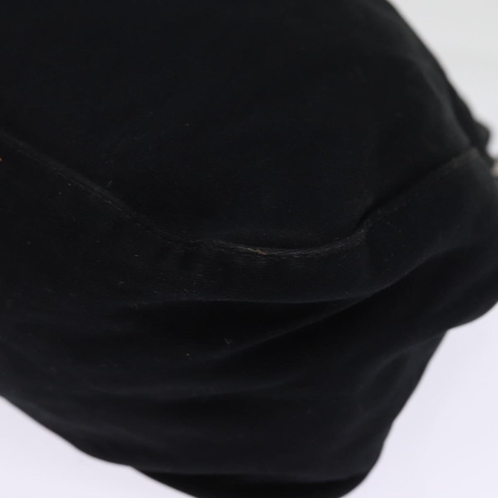 FENDI Mamma Baguette Shoulder Bag Nylon Blackam6317