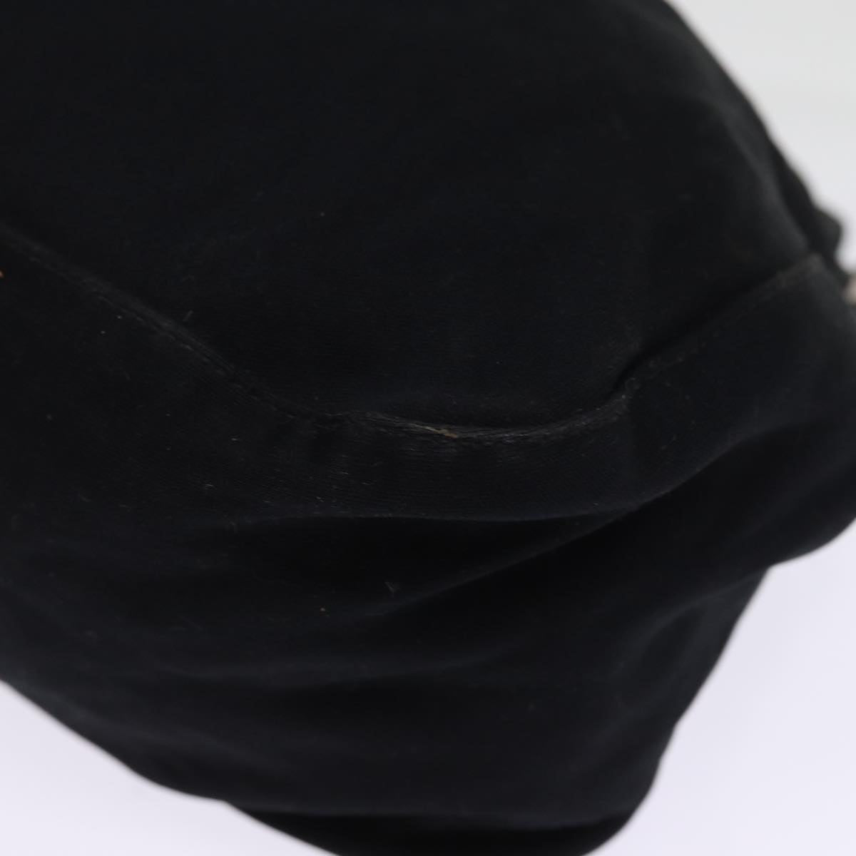 FENDI Mamma Baguette Shoulder Bag Nylon Blackam6317