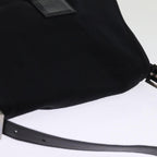 FENDI Mamma Baguette Shoulder Bag Nylon Blackam6317