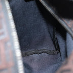 FENDI Zucchino Canvas Hand Bag Brownam6419