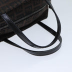 FENDI Zucchino Canvas Hand Bag Brownam6419
