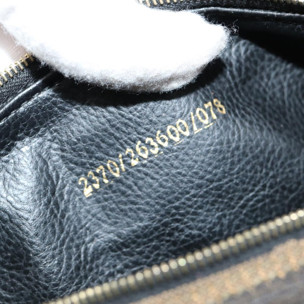 FENDI Zucca Canvas Mini Hand Bag Brown Blackam6470