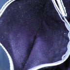 FENDI Zucchino Canvas Hand Bag Navyam6542