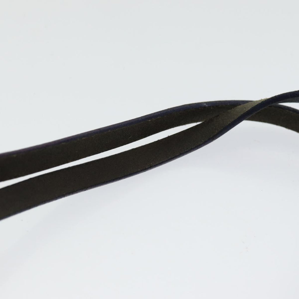 FENDI Zucchino Canvas Hand Bag Navyam6542