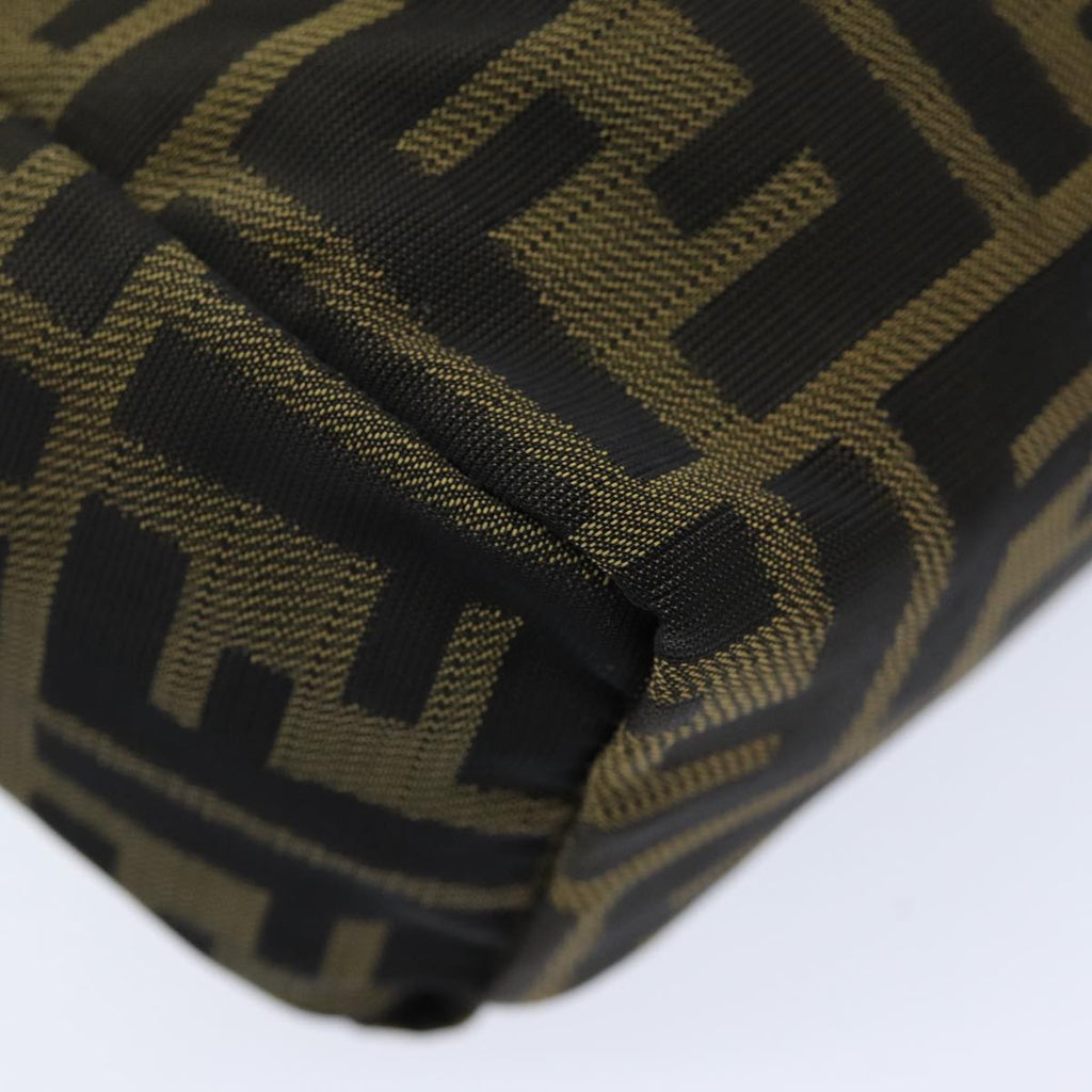 FENDI Zucca Canvas Hand Bag Brown 2415 8N000am6679