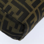 FENDI Zucca Canvas Hand Bag Brown 2415 8N000am6679