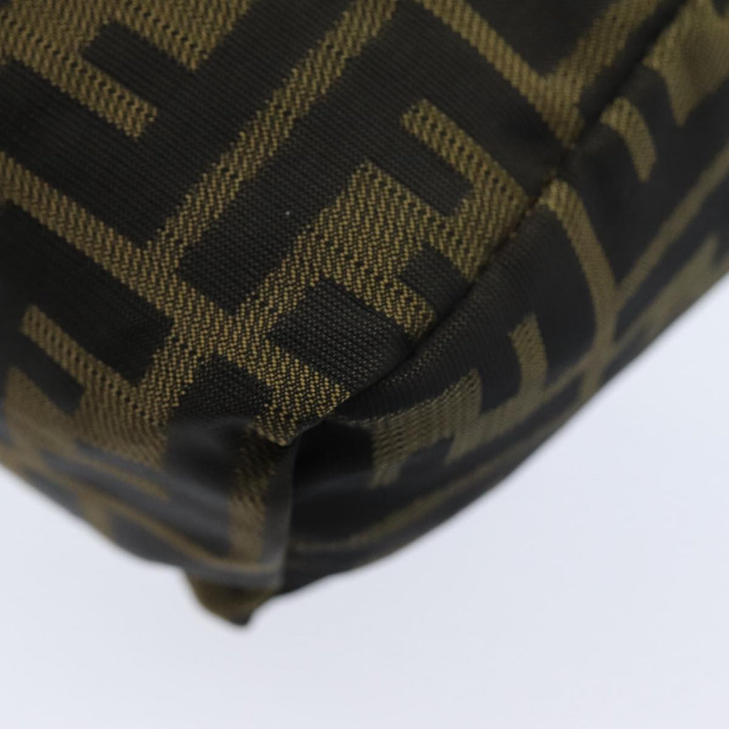 FENDI Zucca Canvas Hand Bag Brown 2415 8N000am6679