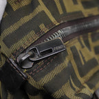 FENDI Zucca Canvas Hand Bag Brown 2415 8N000am6679