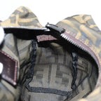 FENDI Zucca Canvas Hand Bag Brown 2415 8N000am6679