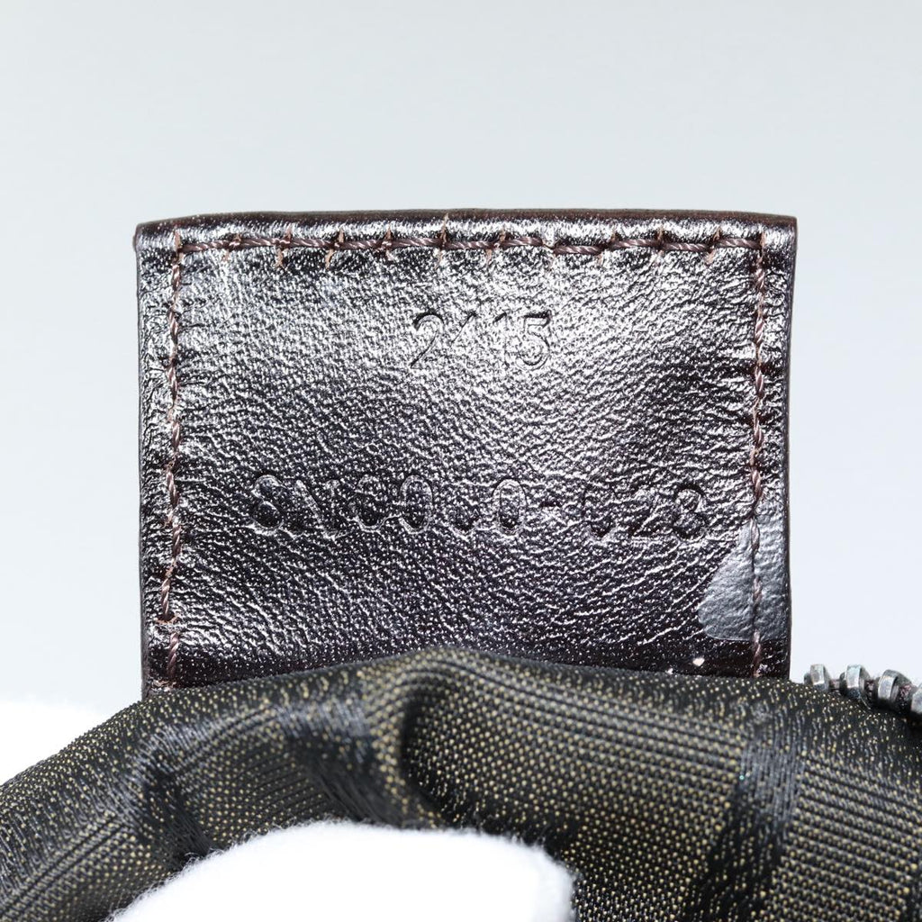 FENDI Zucca Canvas Hand Bag Brown 2415 8N000am6679