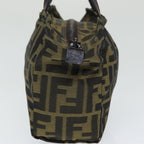 FENDI Zucca Canvas Hand Bag Brown 2415 8N000am6679