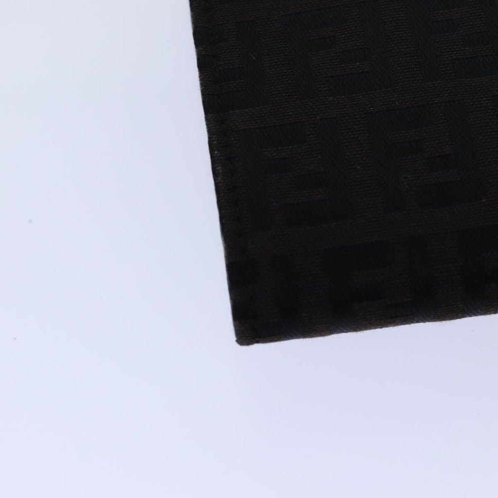 FENDI Zucchino Canvas Long Wallet Brownam6703