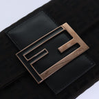 FENDI Zucchino Canvas Long Wallet Brownam6703