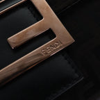 FENDI Zucchino Canvas Long Wallet Brownam6703