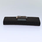 FENDI Zucchino Canvas Long Wallet Brownam6703