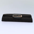 FENDI Zucchino Canvas Long Wallet Brownam6703