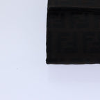 FENDI Zucchino Canvas Long Wallet Brownam6703