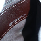 FENDI Zucca Canvas Long Wallet Black Brown Silveram6788