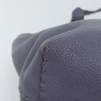 FENDI Celeria Tote Bag Leather Purpleam6831