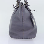 FENDI Celeria Tote Bag Leather Purpleam6831