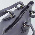 FENDI Celeria Tote Bag Leather Purpleam6831