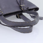 FENDI Celeria Tote Bag Leather Purpleam6831