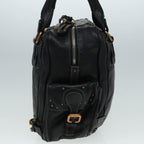 Chloe Paddington Shoulder Bag Leather Black am6968