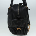 Chloe Paddington Shoulder Bag Leather Black am6968