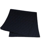 FENDI Zucca Canvas Scarf Wool Beigeam7263