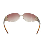FENDI Sunglasses Plastic Pink Silveram7300