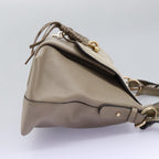 See by Chloe Shoulder Bag Leather Suede 2way Beige Gold am7344