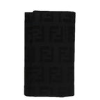 FENDI Zucchino Canvas Key Case Blackam7391