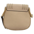 Chloe Sac Porte Shoulder Bag Leather Beige am7635